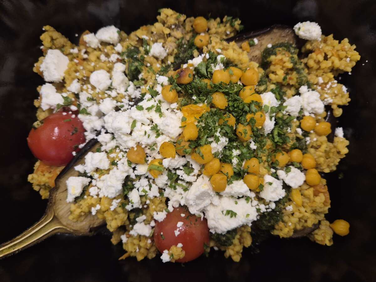Gevulde Aubergine GEHAKT